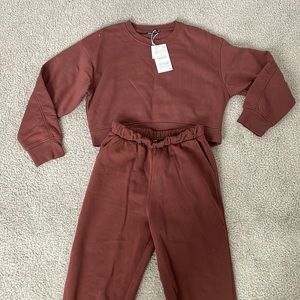 Cocoa Brown Zara Cropped Sweater